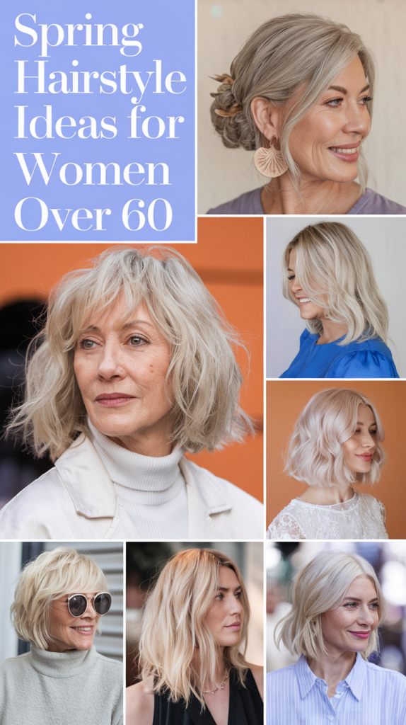 Elegant Spring Hairstyles for Women Over 60: Perfect for Embracing the Season