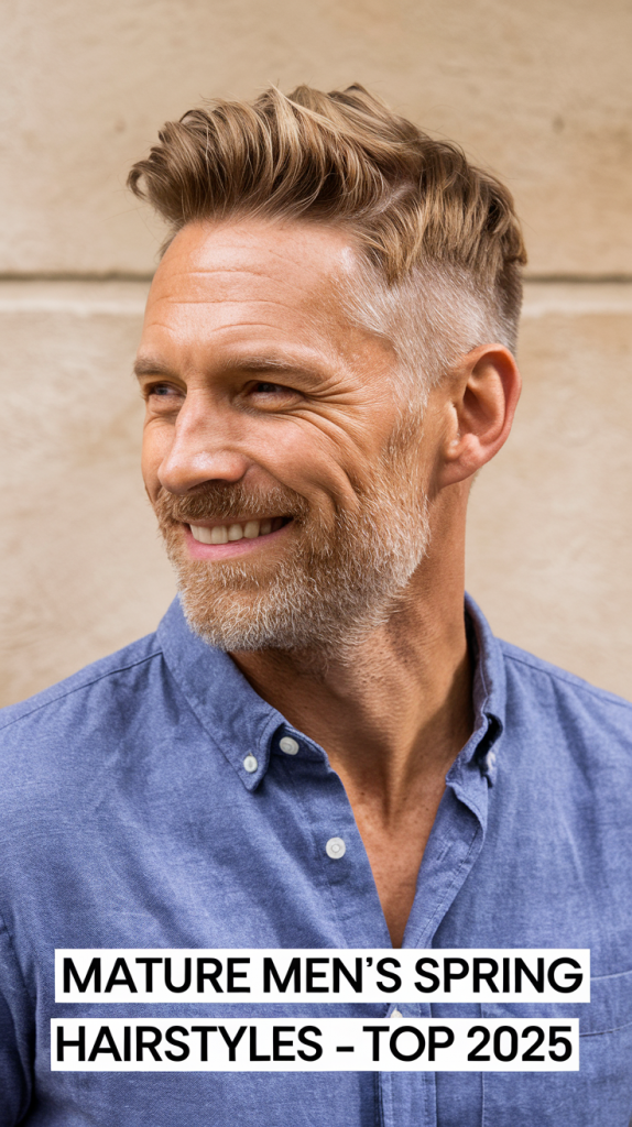 Best Spring Hairstyles for Men Over 50 - 2025 Ideas to Refresh Your Look