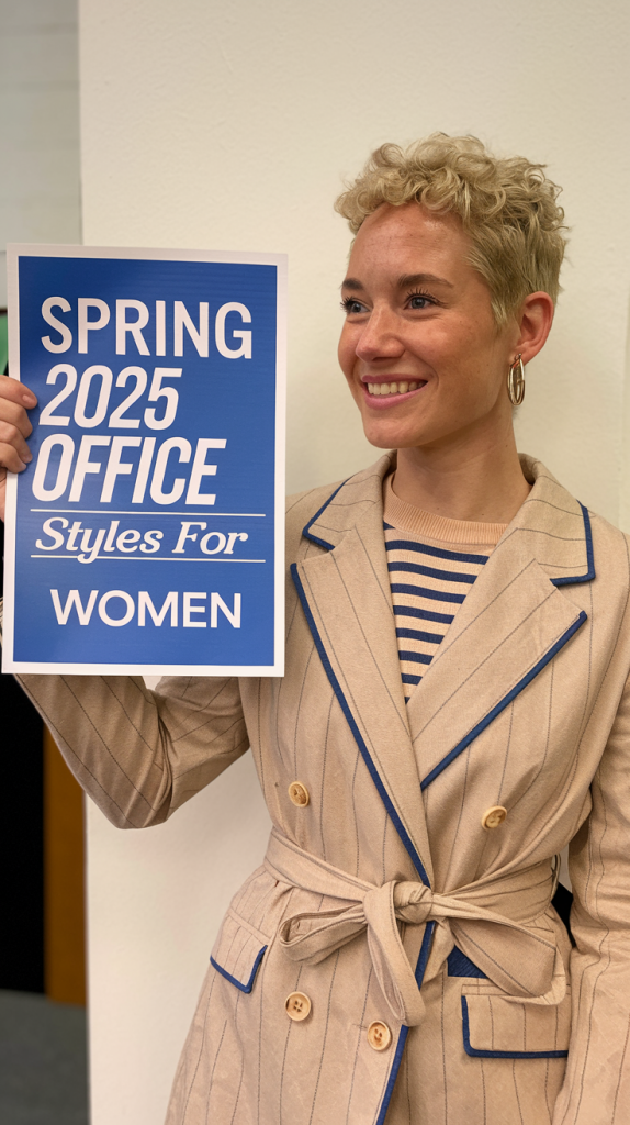 Spring Office Outfits for Women 2025: Simple Casual and Business Casual Ideas