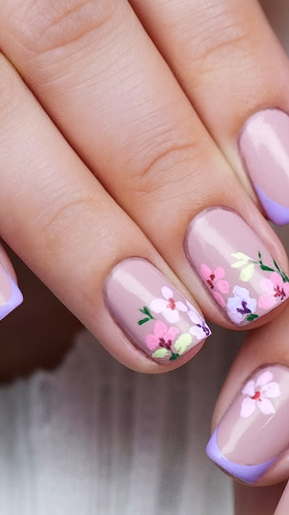 Natural Spring Nails Ideas 2025: Trendy Floral & Pastel Designs for a Fresh Look