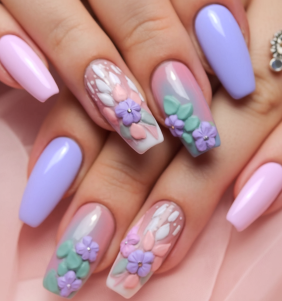 Spring Floral Nails 2025: Trendy Designs for Every Shape & Length