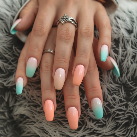 Spring Ombre Nails Ideas 2025 – Trendy, Minimal & Bold Designs