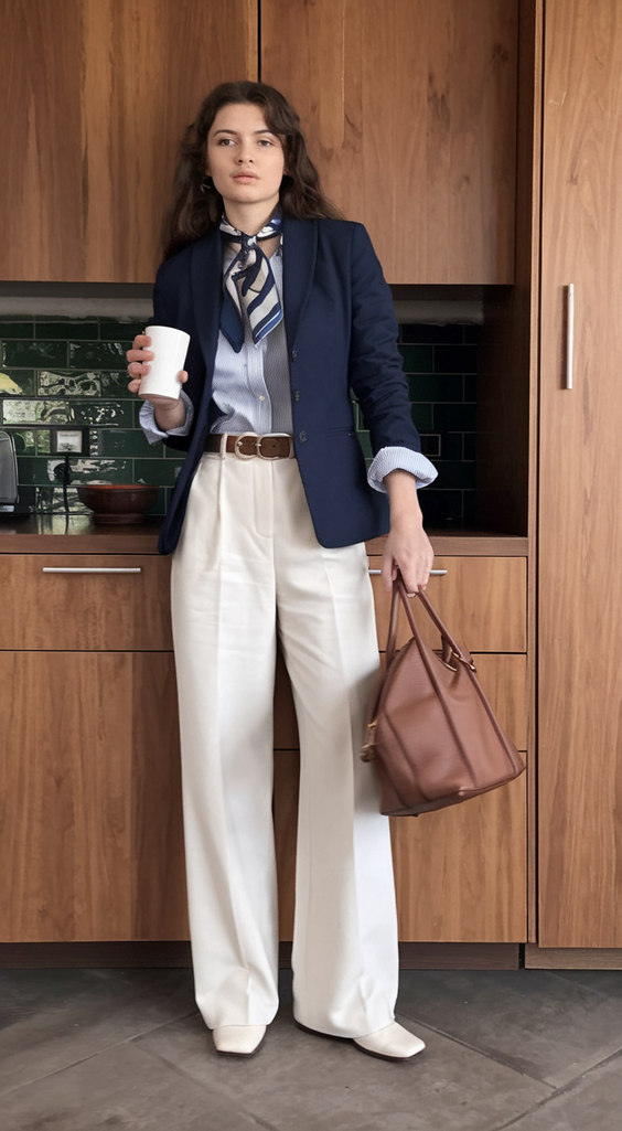 Spring Business Casual Outfits for Office Ideas 2025 – Chic & Professional Styles