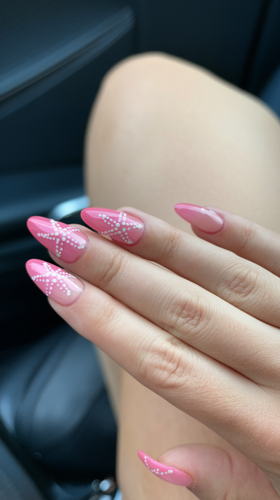 Cute Spring Break Nails 2025 – Fun & Bright Acrylic Designs