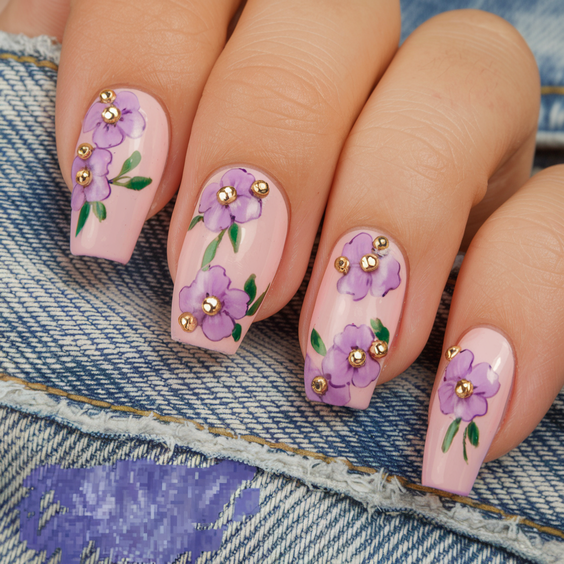 Spring Nail Inspo Ideas 2025 – Trendy Designs for Short & Square Nails