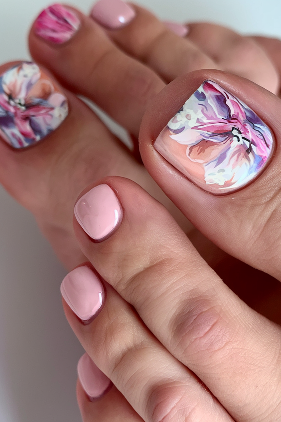 Spring Toe Nail Art Ideas 2025 – Classy & Simple Designs Gel