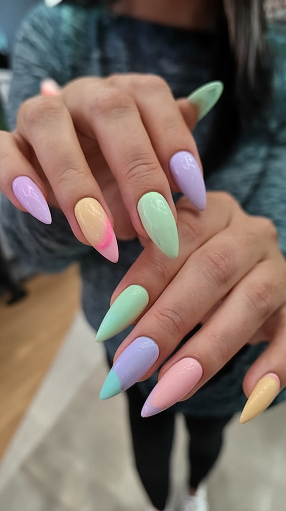 Spring Ombre Nails Ideas 2025 – Trendy, Minimal & Bold Designs