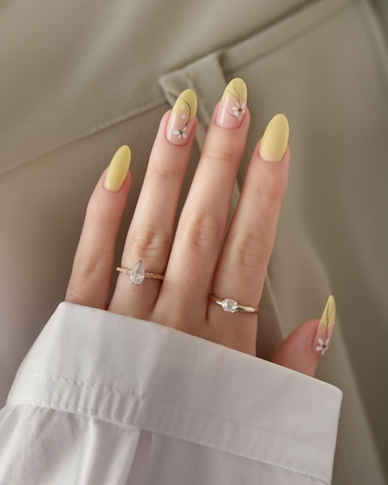 Brighten Your Look: Yellow Spring Nails Ideas for 2025 – Trendy and Vibrant