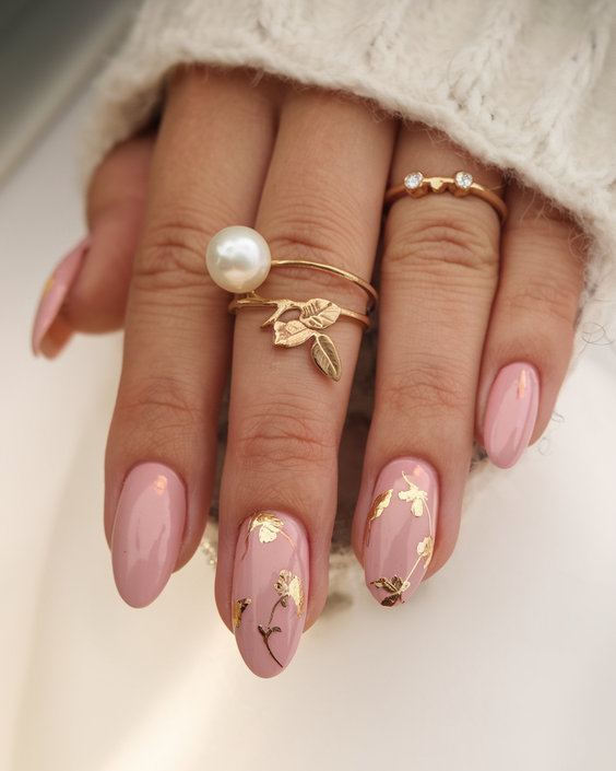 Spring Nude Nails 2025: Trendy Almond & Short Square Styles