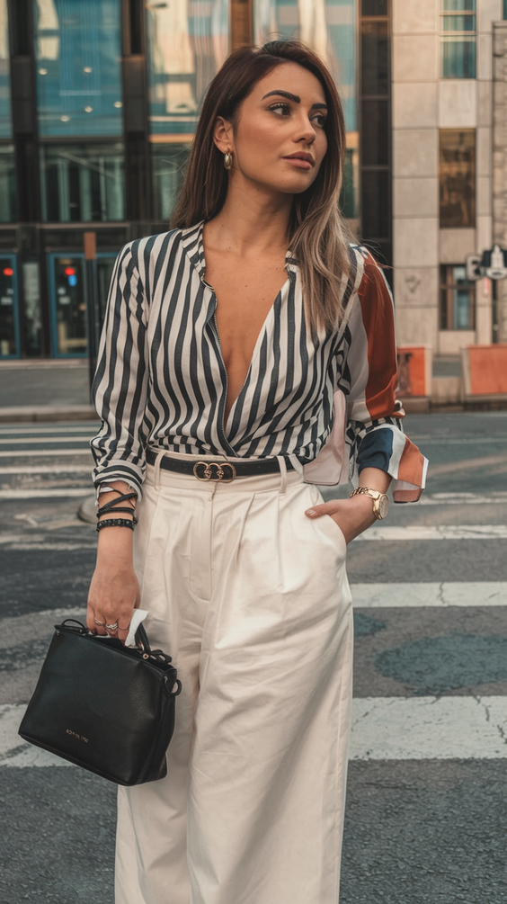 Spring Blouses Outfits 2025: The Best Trendy Looks for the Season