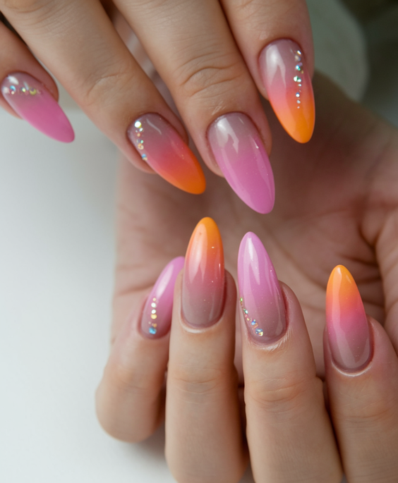 Spring Ombre Nails Ideas 2025 – Trendy, Minimal & Bold Designs