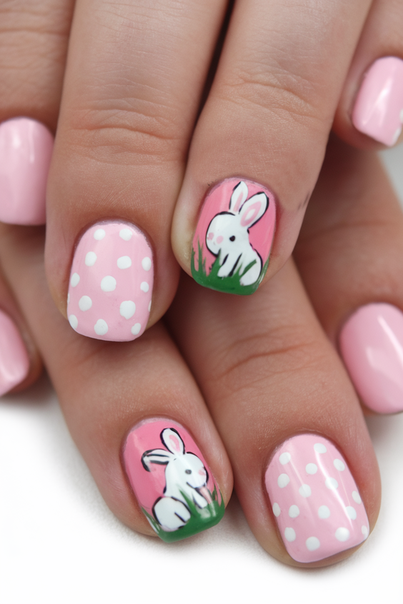 Easter Nails Ideas 2025: Cute Bunny & Pastel Designs for Spring