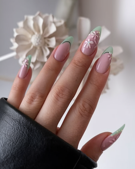 Spring French Tip Nails 2025 – Trendy & Pastel Designs for a Fresh Look