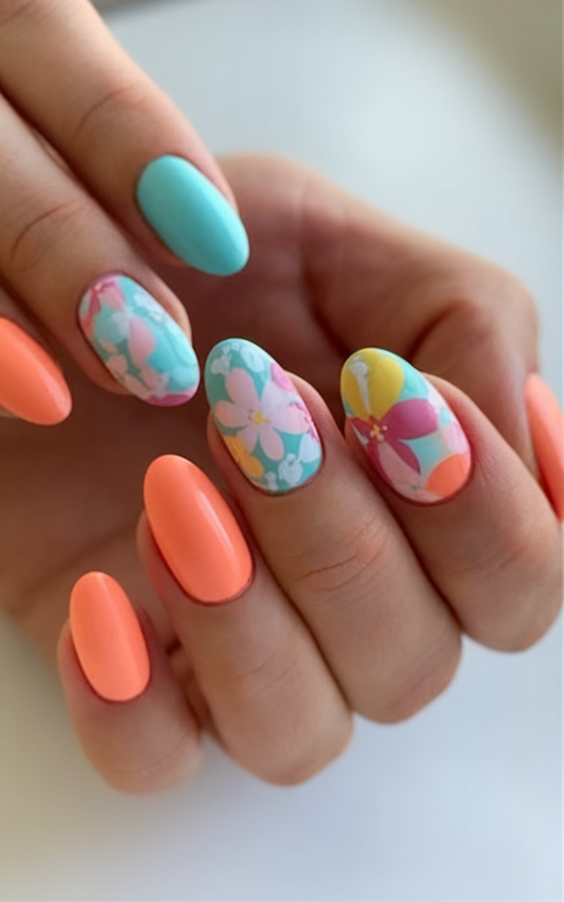 Easter Nails Color Ideas 2025 – Pastel, Floral & Egg-Inspired Designs