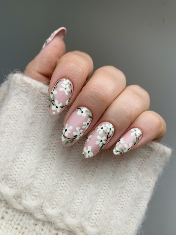 Spring Nail Art Designs 2025 – Fresh Short Gel & Acrylic Trends