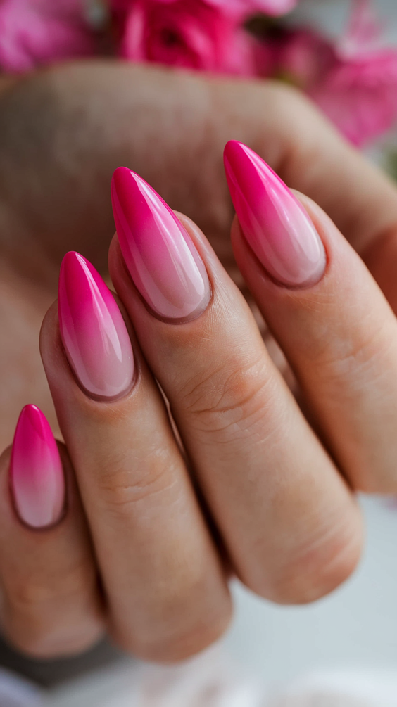 Spring Ombre Nails Ideas 2025 – Trendy, Minimal & Bold Designs