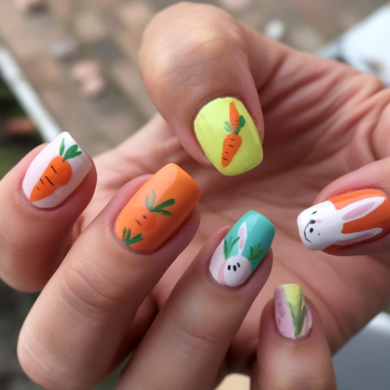 Easter Nails Ideas 2025: Cute Bunny & Pastel Designs for Spring