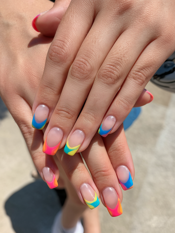 Spring Nails Colors Ideas 2025: Trendy Almond, Square & Coffin Styles