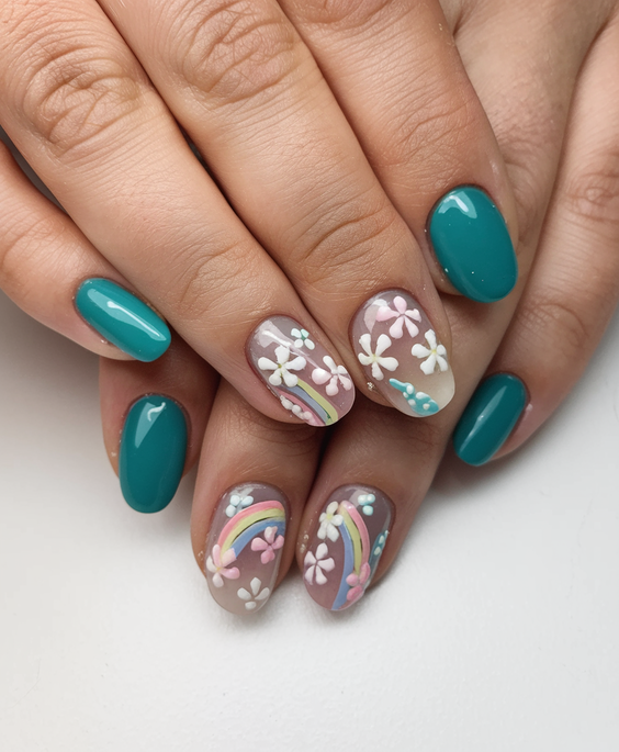 Spring 2025 Nail Inspo: Trendy Floral & Bold Designs