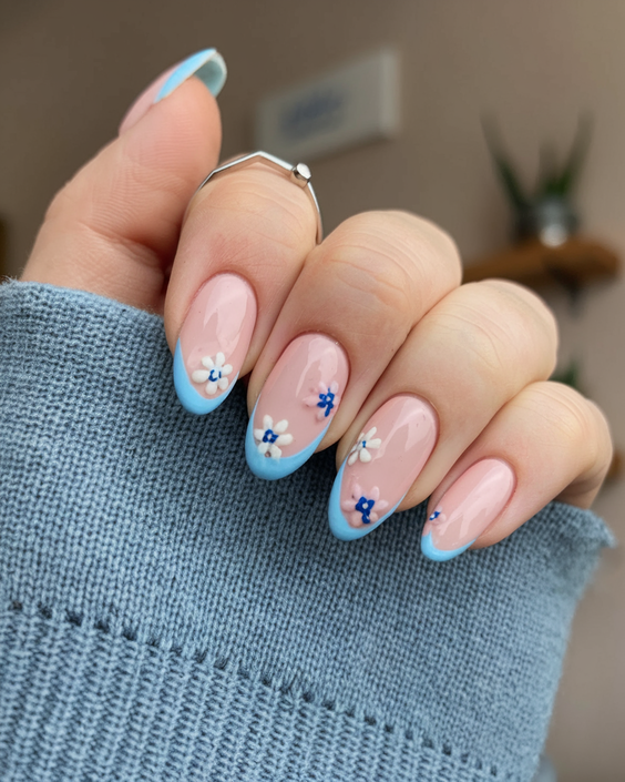 Spring French Tip Nails 2025 – Trendy & Pastel Designs for a Fresh Look