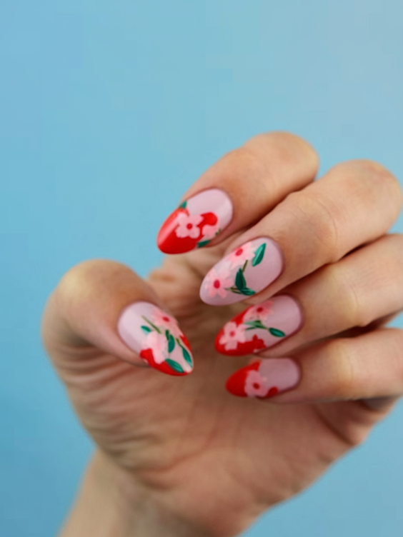 Spring Floral Nails 2025: Trendy Designs for Every Shape & Length