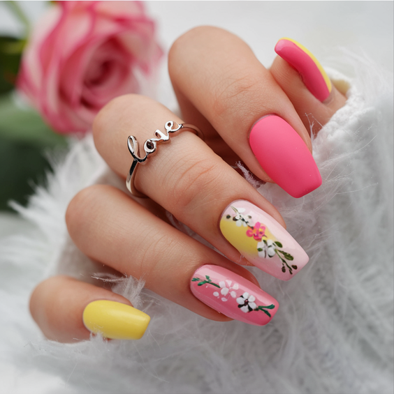 Almond Spring Nail Ideas 2025 – Trendy & Elegant Designs for March