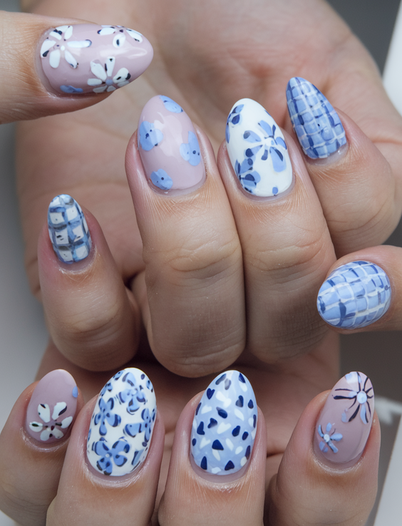 Spring Nail Art Designs 2025 – Fresh Short Gel & Acrylic Trends