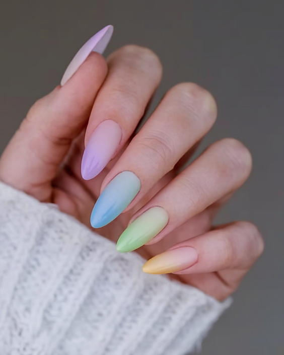 Spring Ombre Nails Ideas 2025 – Trendy, Minimal & Bold Designs