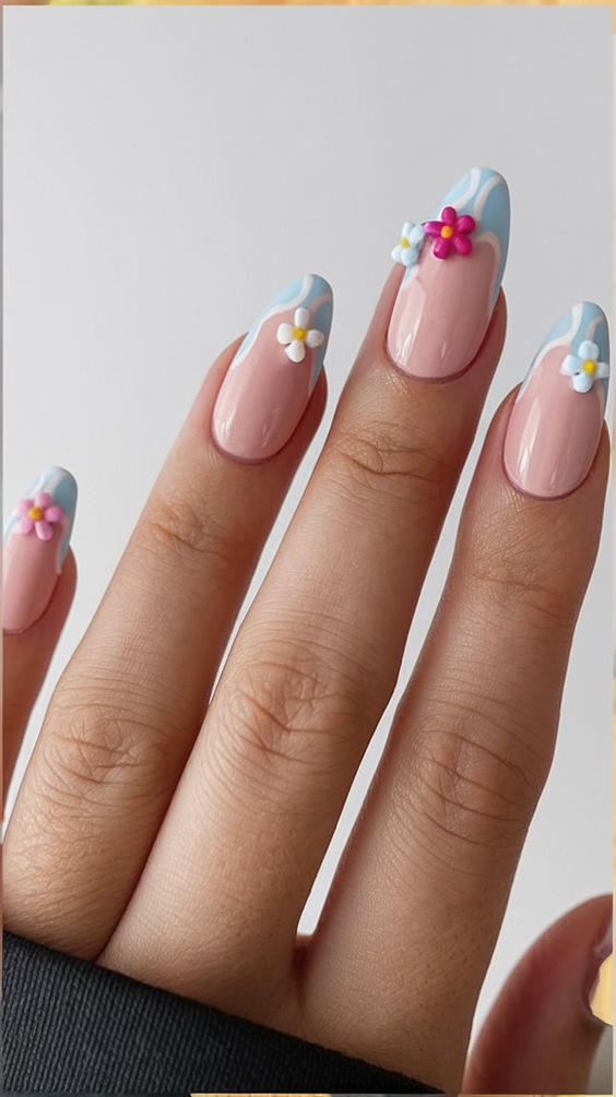 Spring 2025 Nail Inspo: Trendy Floral & Bold Designs