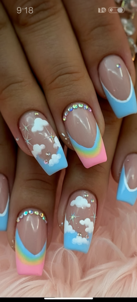 Spring French Tip Nails 2025 – Trendy & Pastel Designs for a Fresh Look