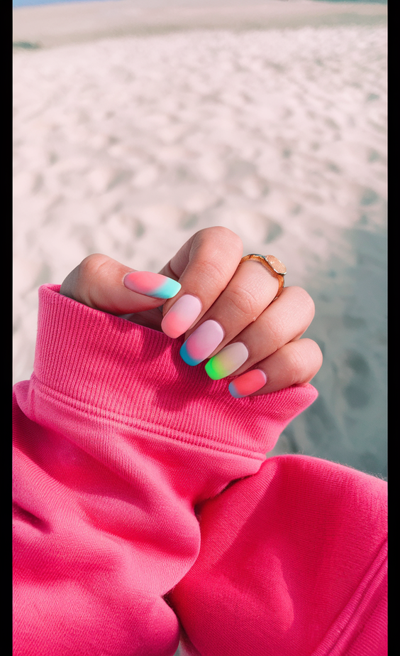 Spring Nails Colors Ideas 2025: Trendy Almond, Square & Coffin Styles