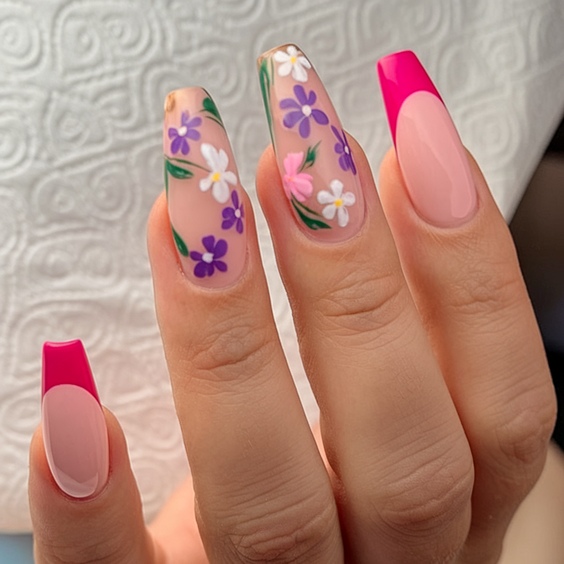 Spring Floral Nails 2025: Trendy Designs for Every Shape & Length