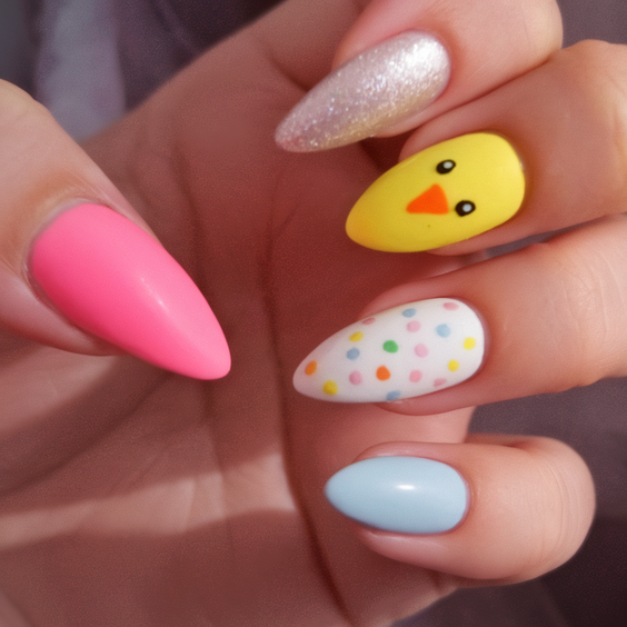 Easter Nails Color Ideas 2025 – Pastel, Floral & Egg-Inspired Designs