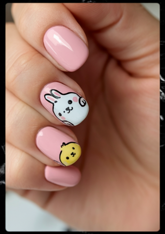 Cute Easter Nail Art Ideas 2025: Adorable Pastel & Bunny Designs