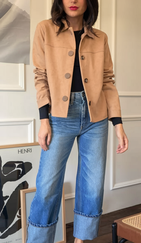 Spring Jacket Ideas 2025: Stylish Suede, Denim & Blazers for the Season