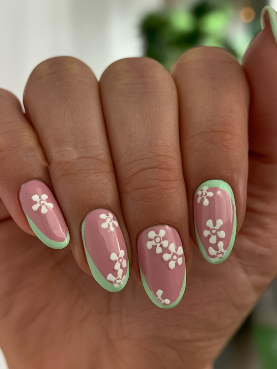 Spring Nail Art Designs 2025 – Fresh Short Gel & Acrylic Trends