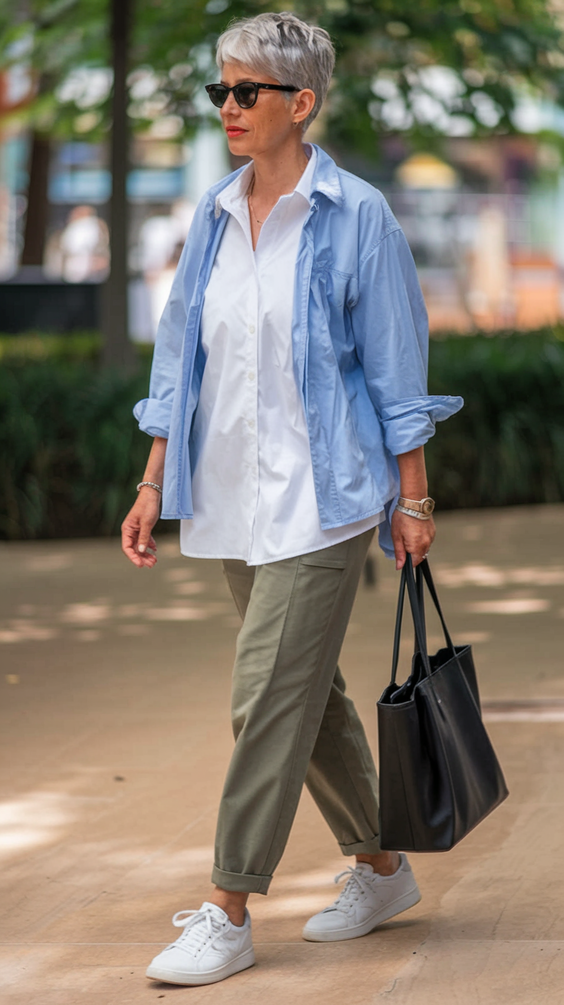 Spring Outfits for Women Over 50 – 2025 Trends in Casual Chic Fashion