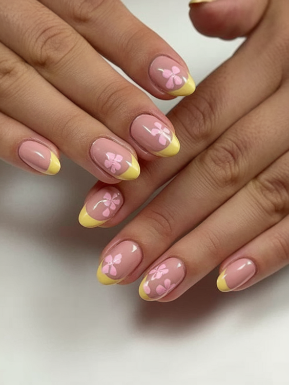 Spring French Tip Nails 2025 – Trendy & Pastel Designs for a Fresh Look