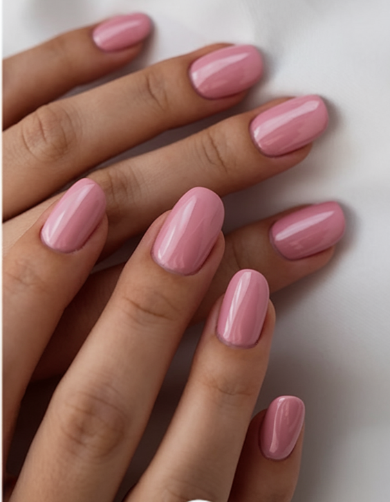 Spring Nude Nails 2025: Trendy Almond & Short Square Styles