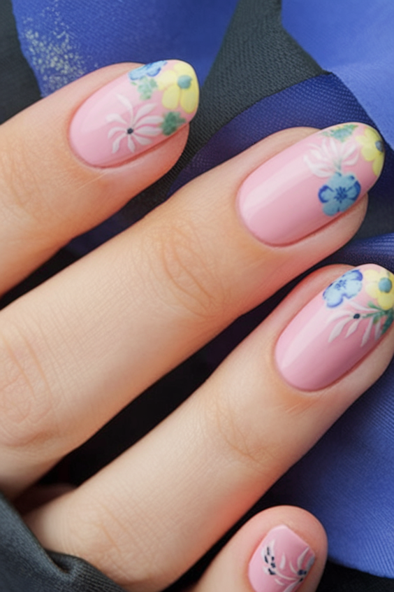 Spring Floral Nails 2025: Trendy Designs for Every Shape & Length