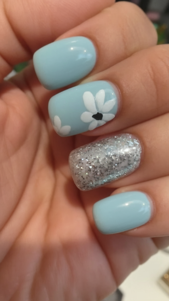 April Nails Color Ideas 2025 – Trendy Short, Solid, and Pastel Designs