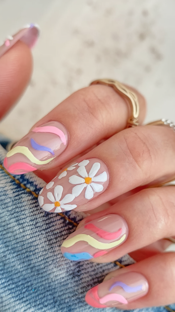 Spring Acrylic Nails Ideas 2025 – Trendy Designs, Colors & Styles