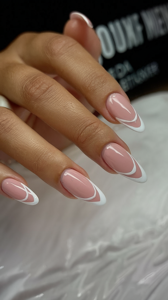 White Spring Nails Ideas 2025 – Trendy Pastel & Minimal Designs