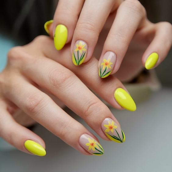 Brighten Your Look: Yellow Spring Nails Ideas for 2025 – Trendy and Vibrant