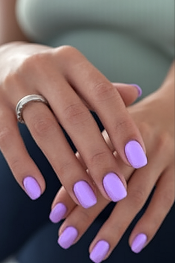 April Nails Color Ideas 2025 – Trendy Short, Solid, and Pastel Designs