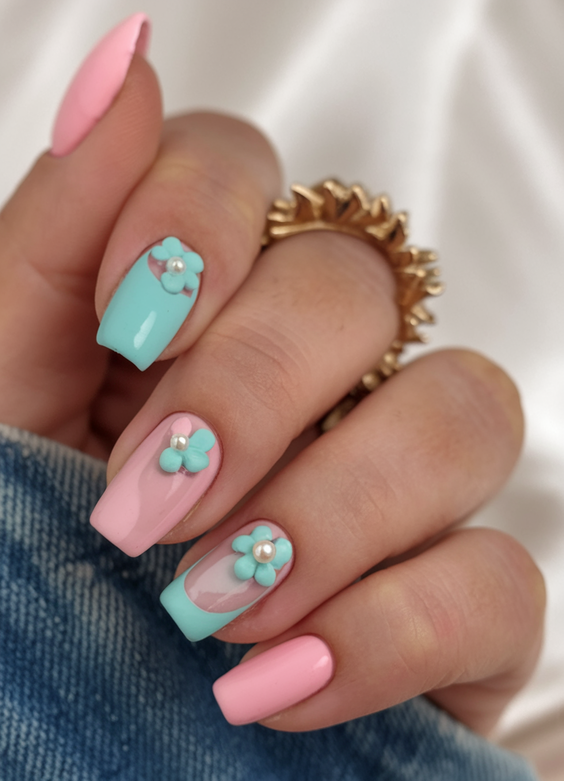 "Spring 2025 Square Nail Trends: Elegant Pastel Designs for Every Occasion"