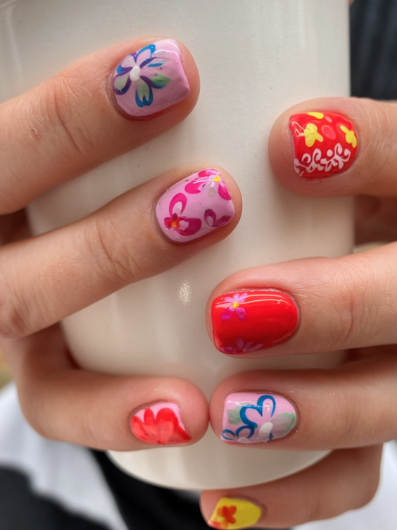 Spring 2025 Nail Inspo: Trendy Floral & Bold Designs