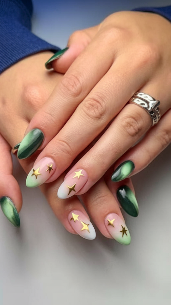 Green Spring Nails Ideas 2025 – Trendy Designs for March & Beyond