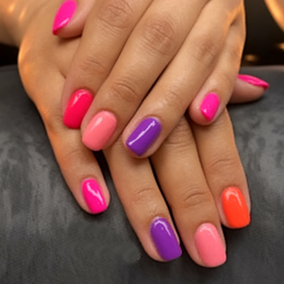 April Nails Color Ideas 2025 – Trendy Short, Solid, and Pastel Designs