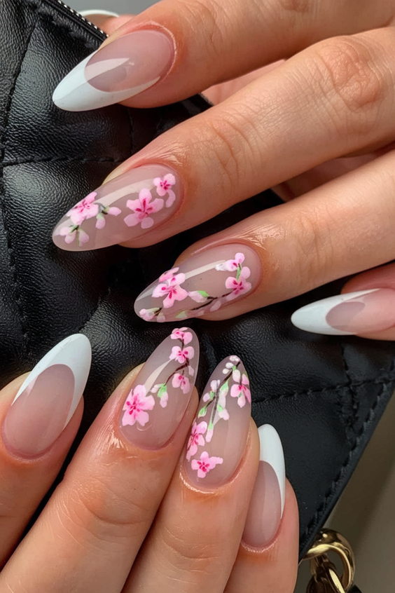 Elegant Spring Nails Ideas 2025: Pastel, Ombre & Floral Trends